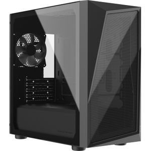 Cooler Master CMP 320L Minitoren Zwart (mATX, Mini-ITX), PC-behuizing, Zwart