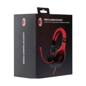 Qubick Cuffie Gaming Acmu0209 Multipiattaforma Edizione Milan (Bedraad), Gaming headset