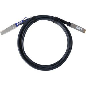 BlueOptics Direct Attach kabel 400GBASE-CR4 QSFP-DD 1 meter, Zendontvangers, Oranje