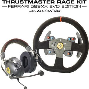 Thrustmaster Race Kit Ferrari 599XX Evo Editie (PC, PS3, PS4), Controller, Zwart