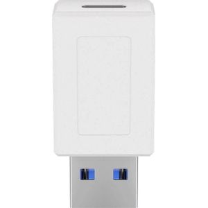 MicroConnect Adapter USB A - USB C (USB A), Docking station + USB-hub, Wit