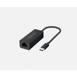 Approx APPC57 (USB-C, RJ45/LAN (1x)), Netwerkadapter, Zwart