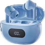 Intenso - Buds Plus - Draadloze Hoofdtelefoon - Blauw - Bluetooth 5.4