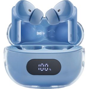 Intenso - Buds Plus - Draadloze Hoofdtelefoon - Blauw - Bluetooth 5.4