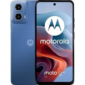 Motorola Moto G34 NL (128 GB, IJsblauw, 6.50", SIM + eSIM, 50 Mpx, 5G), Smartphone, Blauw