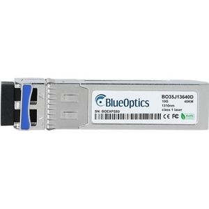 BlueOptics SFP+ Transceiver 10GBASE-ER 40KM industrial, Zendontvangers, Zilver