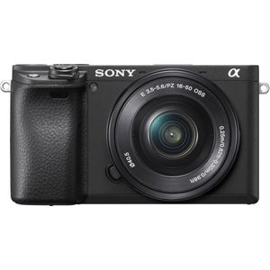 Sony Alpha 6400 Kit (16 - 50 mm, 24.20 Mpx, APS-C / DX), Camera, Zwart