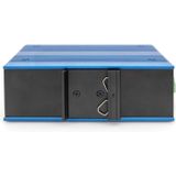 Digitus - DN-651137 - Netwerkschakelaar - Blauw - Industrieel - 9 Poorten