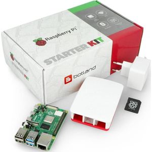 Raspberry Pi 4 model B 8GB RAM + Oficjalne akcesoria (RPI-16852), Ontwikkelborden + Kits