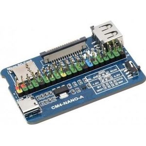 WaveShare Nano-basiskaart voor Raspberry Pi computermodule 4, Ontwikkelborden + Kits