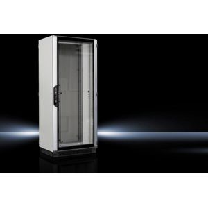 Rittal 42U 3500 N, VX IT (42 HE, 19 inch rek), Serverkast, Zwart, Grijs