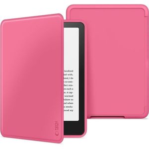 Tech-Protect SmartCase voor Amazon Kindle Paperwhite 6 / Colorsotf / Signature Edition - Roze (Kindle Paperwhite 6), eReader accessoires, Roze