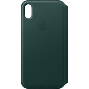 Apple Leren folio (iPhone XS Max), Smartphonehoes, Groen