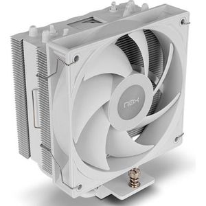 NOX - R-400 - Luchtgekoelde CPU Koelplaat - Wit - 120mm PWM Ventilator - TDP 235W