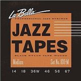 La Bella Jazz Tapes 800 M Zwart Nylon, Snaren