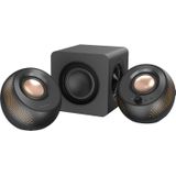 Creative - Pebble X Plus - Luidsprekersysteem - Zwart - 2.1