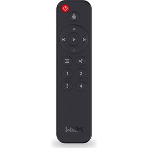 Wiim - Voice Remote - Afstandsbediening - Zwart - Multimedia Accessoire