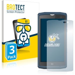 BROTECT AirGlass kogelwerende glasfolie (3 Stuk, Kern X3), Smartphone beschermfolie