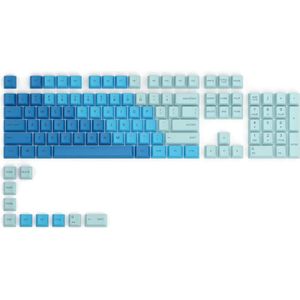 Glorious PC Gaming Race GPBT Keycaps - 115 PBT keycaps, ISO, ES layout, Caribbean, Keycaps, Blauw