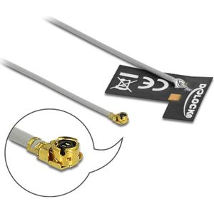 Delock - WLAN-antenne - 10 cm - MHF I aansluiting - 2 dBi - Netwerk accessoires