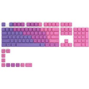 Glorious PC Gaming Race GPBT Keycaps - 115 PBT keycaps, ISO, NO layout, Nebula, Keycaps, Paars