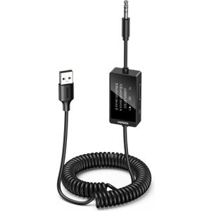 Ugreen Audio Receiver & Transmitter (Zender en ontvanger), Bluetooth audio-adapters, Zwart