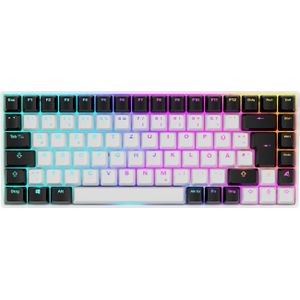 Sharkoon - Skiller SGK50 S3 - Gaming-toetsenbord - RGB - Wit - Gateron Bruin