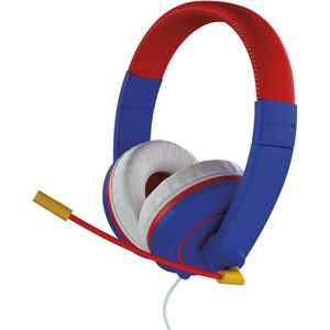 Gioteck XH-100S Bedrade Stereo Hoofdtelefoon (Blauw/Rood) (Bedraad), Gaming headset, Blauw, Rood