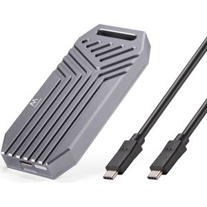 Ewent EW7062 (M.2), Harddisk behuizing, Grijs