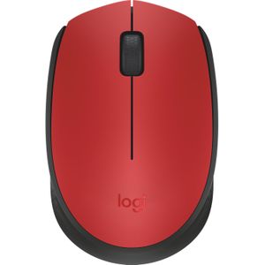 Logitech Draadloze muis M171 (Draadloze), Muis, Rood
