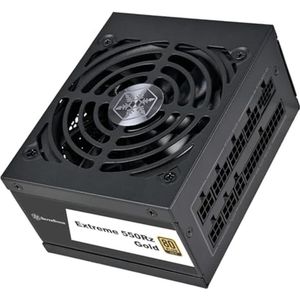 Silverstone SST-EX550R-GB - Extreme Series SFX Power Supply 550W 80 PLUS Gold 550W SFX 12V 4.1 PCIe (550 W), PC-voedingseenheid