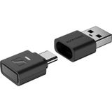 Sennheiser BTD 700 USB (Zender), Bluetooth audio-adapters, Zwart