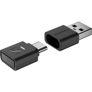 Sennheiser BTD 700 USB (Zender), Bluetooth audio-adapters, Zwart