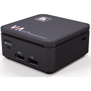 Kramer VIA-GO2 draadloos presentatiesysteem voor vele transmissienormen, met matiging (HDMI 1), Draadloze zender, Zwart