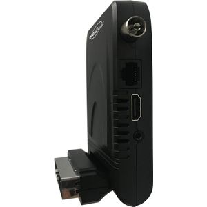 Digiquest Onzichtbare Full HD-kabel Zwart (DVB-T2), TV-ontvanger, Zwart