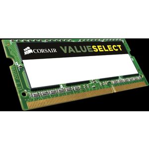 Corsair - ValueSelect - RAM - Zwart - 1 x 4GB - 1333 MHz - DDR3 SO-DIMM