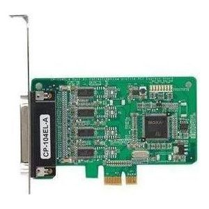 Moxa CP-104EL-A-DB9M - Seriële PCI Express x1 kaart met 4 RS-232 poorten, Controlekaart
