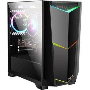 Segotep Ares black case (Mini-ITX), PC-behuizing, Zwart