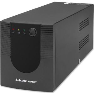 Qoltec - Monolith - UPS - 2000VA - 1200W - Lijninteractief