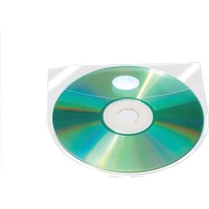 Q-Connect CD/DVD hoesjes zelfklevend, Optische media-accessoires