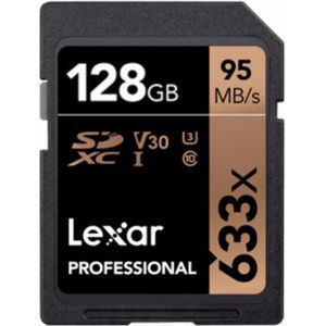 Lexar - Professional 633x - Geheugenkaart - Blauw - 128 GB - UHS-I V30 U3