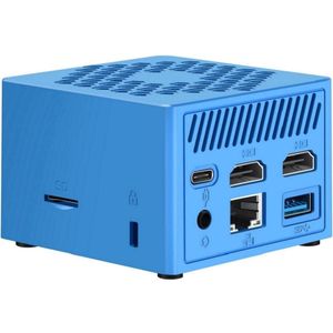 Leotec MINIPC INTEL N100 16GB 256GB M.2 WIN11 PRO PRE-INSTAL AZUL (Intel N100), Barebone