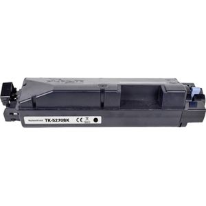 Toner - Compatibel - Zwart - Vervangt Kyocera TK-5270K - Tot 8000 pagina's
