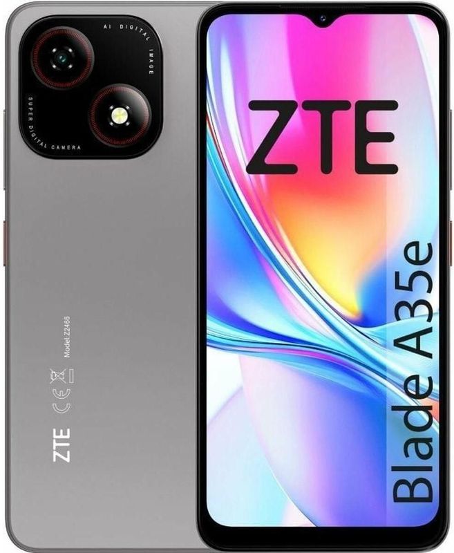 ZTE - Blade A35E - Smartphone - Zwart - 2GB RAM - 32GB Opslag