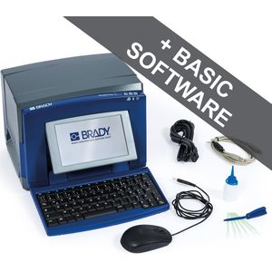 Brady S3100-AZ, printer voor borden en etiketten, thermotransferprinten, AZERTY-toetsenbord, max. breedte, Labelprinter