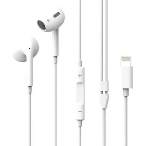 Kodak auriculares boton + mic 210+ lightning (NC, Bedraad), Koptelefoon, Wit