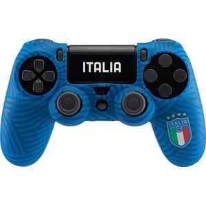 GED Controller Skin FIGC - Nazionale Italiana Di Calcio (PS4) (Playstation, PS4), Accessoires voor spelcomputers, Blauw