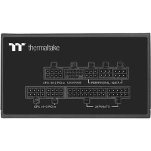 Thermaltake TOUGHPOWER PF3 750W MODULAR NOLIGHT (PS-TPD-0750FNFAPE-3) (750 W), PC-voedingseenheid, Zwart