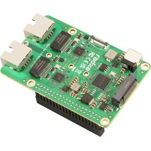 Radxa - Dual 2.5GBit Router Hat - Ontwikkelbord - Compact - Inclusief Koellichamen