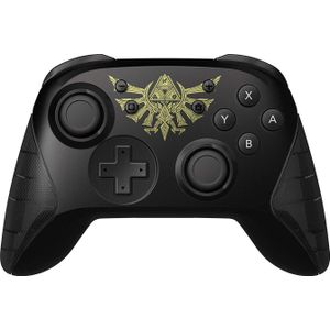 HORI Draadloze Horipad (Zelda) (Switch), Controller, Zwart
